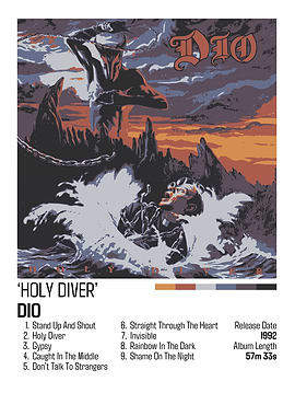 DIO - Holy Diver Album Cover
