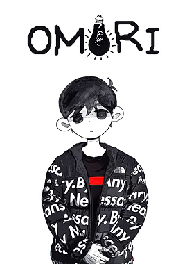 Omori character in stylish jacket
