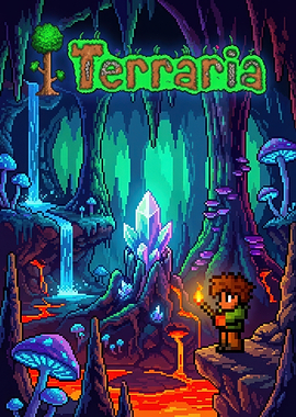 Terraria Game Pixel Art