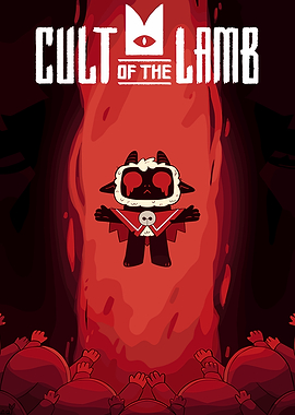 Cult of the Lamb Game Poster