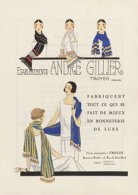 Etablissements Andre Gillier Fashion Ad