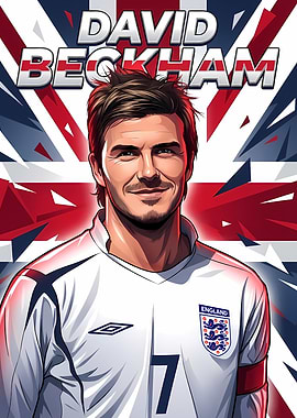 David Beckham England Football Player