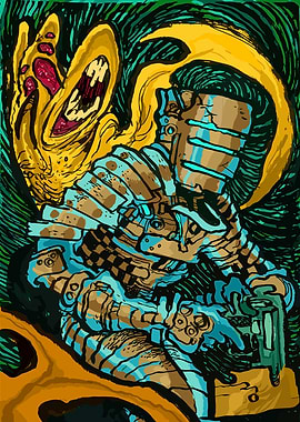 Dead Space Isaac Clarke Fan Art