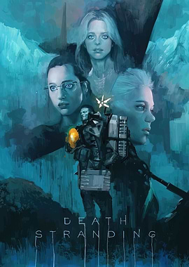 Death Stranding Game Poster Art
