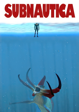 Subnautica Game Poster