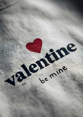 Valentine Be Mine – Romantic Couple Gift ❤️