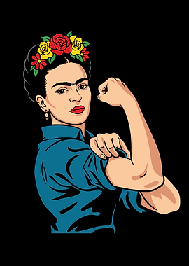 Frida Kahlo We Can Do It
