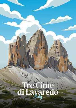 Tre Cime di Lavaredo, Italy
