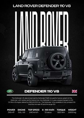 Land Rover Defender 110 V8