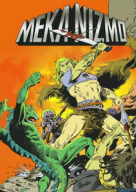 Mekanizmo Comic Book Cover Art