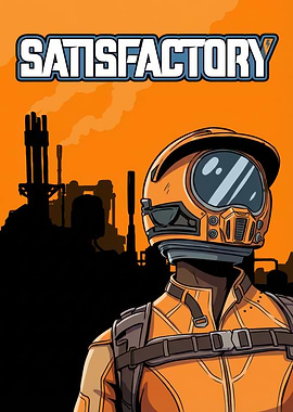 Satisfactory Game Cover Art