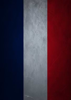 French Flag Texture