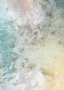 Abstract Texture with Blue and Yellow