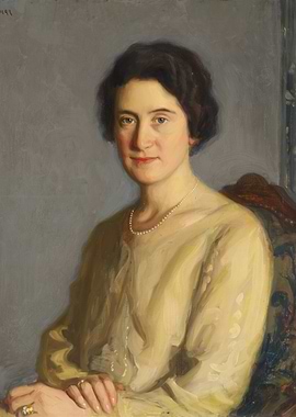 Portrait of a Woman in Yellow