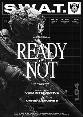 Ready or Not Game Poster