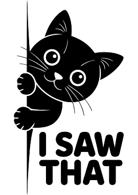 I Saw That Funny Cat