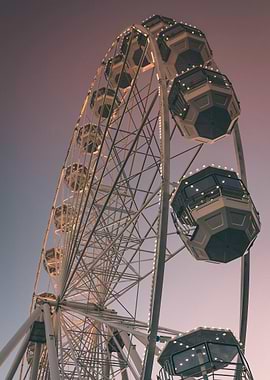 Ferris Wheel at Dusk
