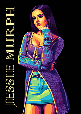 Jessie Murph Pop Art Portrait