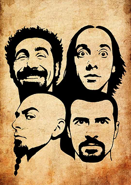 System of a Down Band Portrait