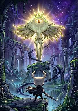 Hollow Knight vs Radiant Statue