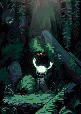 Hollow Knight in Greenpath