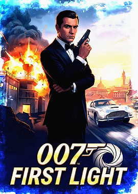 007 First Light Action Poster