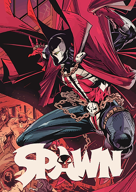Spawn Comic Book Cover Art