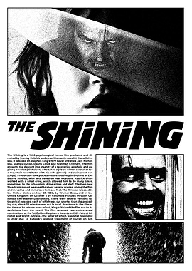 The Shining Movie Poster