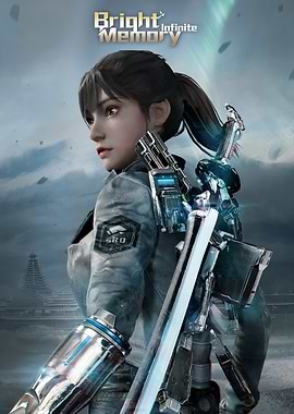 Bright Infinite Memory Character Portrait