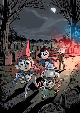 Over the Garden Wall: Cemetery Chase