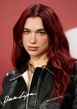 Dua Lipa Portrait