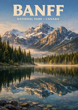 Banff National Park Canada Landscape