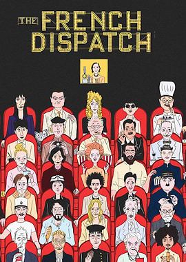 The French Dispatch Movie Poster
