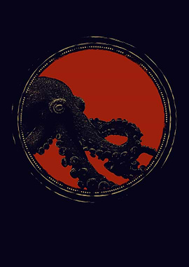 Octopus in Circle