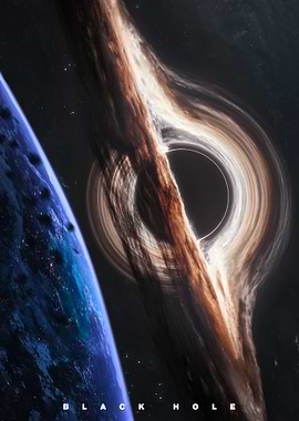 Interstellar Movie black hole