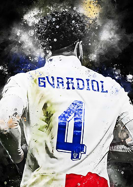 Gvardiol Soccer Art