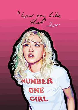 Rose Blackpink Fan Art