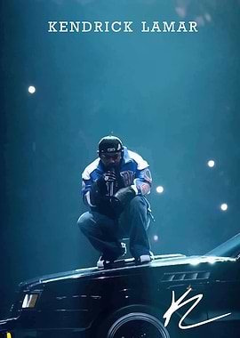 Kendrick Lamar on Car