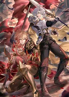 star rail with poster