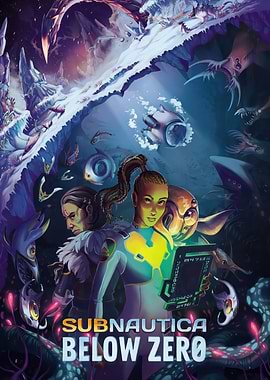 Subnautica Below Zero Game Cover Art