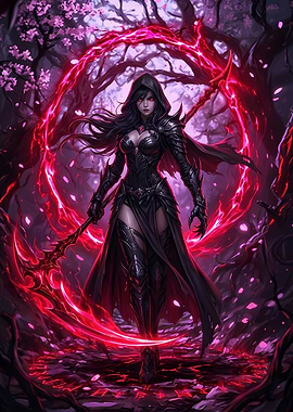 Dark Enchantress with Scythe