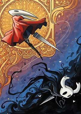 Hollow Knight: Hornet and The Knight