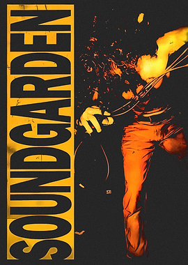 Soundgarden Band Poster