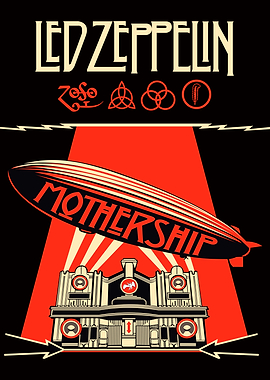 Led Zeppelin Mothership Art