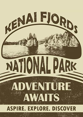 Kenai Fjords National Park: Adventure Awaits Poster