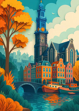 Magic Urban Places - Westerkerk Amsterdam