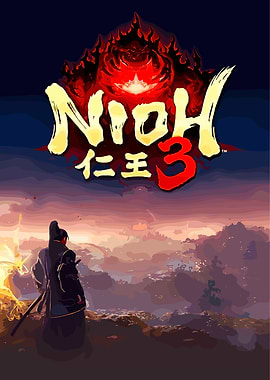 Nioh 3 Game Cover Art