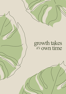 Where Growth Takes Its Time