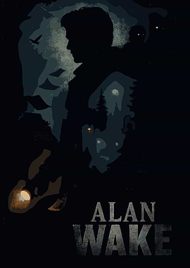 Alan Wake Game Poster