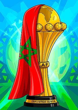 Africa Cup of Nations Trophy Morocco